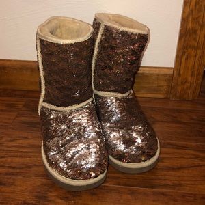 Multicolored short sequin Boots!